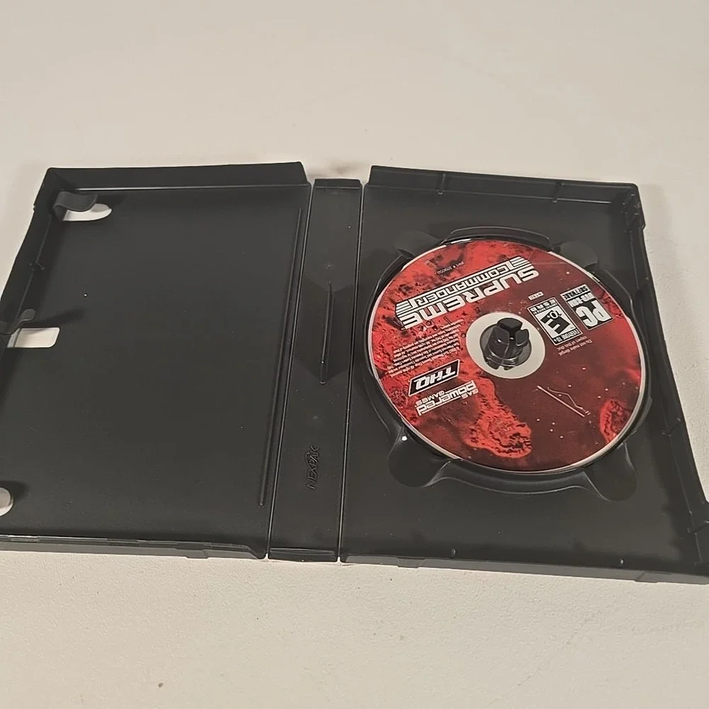 Supreme Commander Sci-Fi Strategy Video Game PC CD-ROM 2007